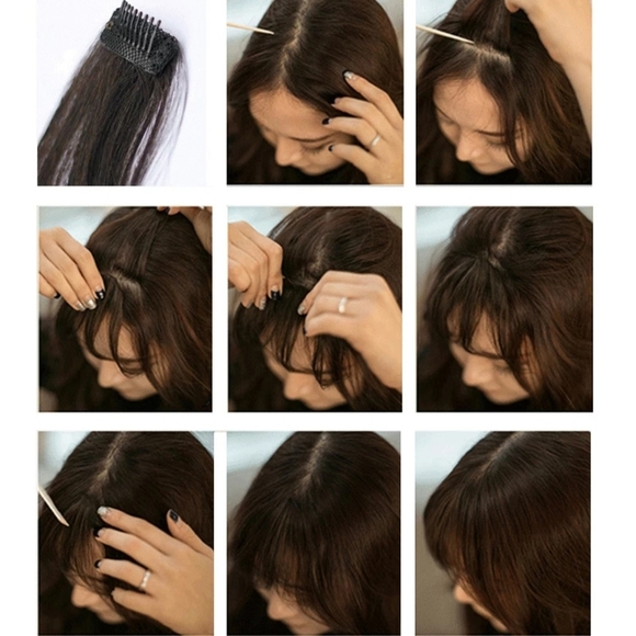 New! Synthetic hair bang's - Picture 4 of 7